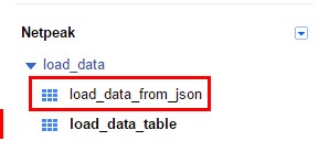 Жмем «Submit», и через несколько секунд в наборе данных «load_data» появится еще одна таблица